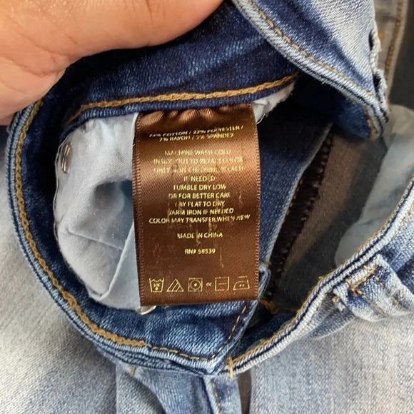 Kut Of The Kloth Bardot Crop Skinny Boyfriend Jean - Picture 5 of 13